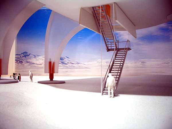 Polarstation Ausstieg