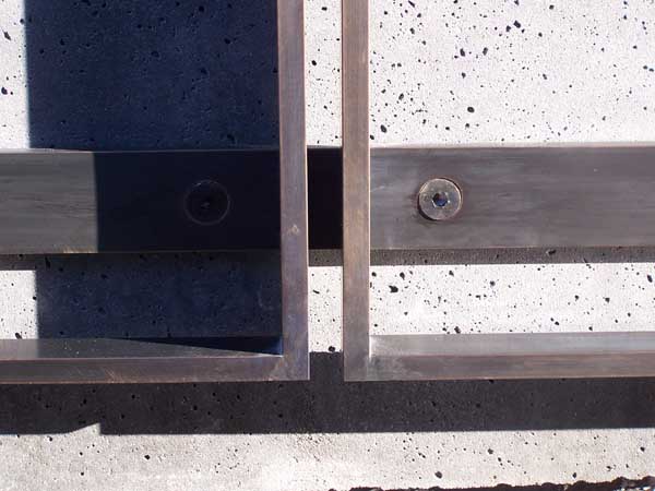 Stadtmobiliar - Rahmendetail