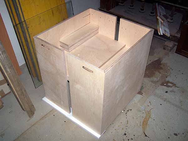 Platzspartisch Sthle roh