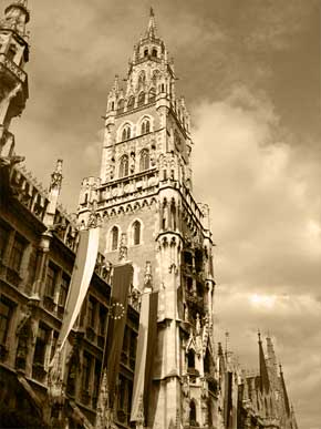 Neues Rathaus Turm