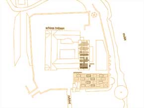 Schloss Trebsen Lageplan