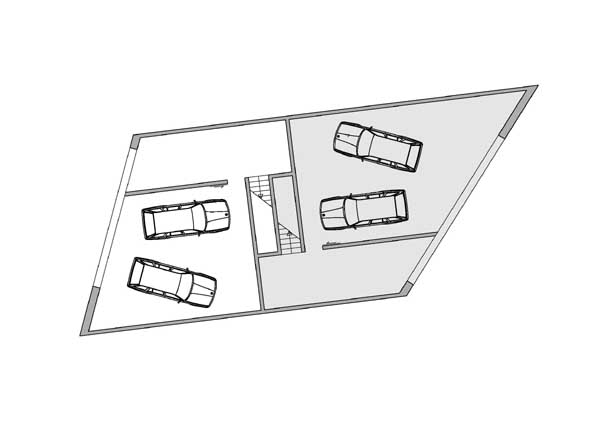 Stadthuser - Grundriss EG