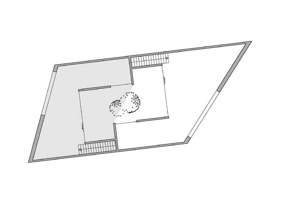 Stadthuser - Grundriss 3.OG